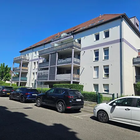 Gite Forestier - T2 Cosy Avec Terrasse & Parking Privatif -Centre Ville *