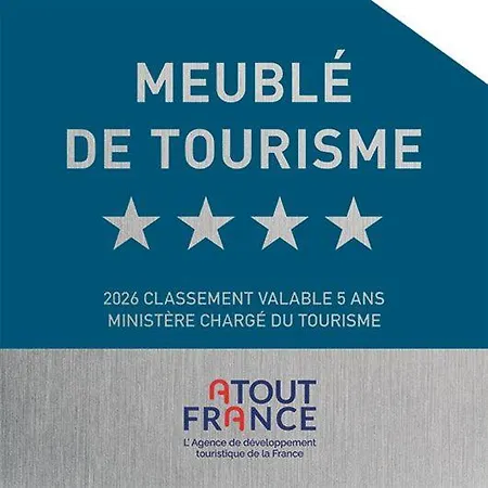 Forestier - T2 Cosy Avec Terrasse & 2 Parkings Privatifs -centre Ville- Classement Ministeriel 4 Etoiles Daire