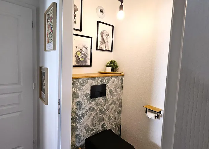 Forestier - T2 Cosy Avec Terrasse & 2 Parkings Privatifs -centre Apartment Colmar